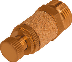 Глушитель дросселируемый KIPVALVE KSPC-G1/4 [M01]