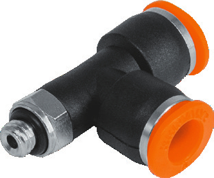 Тройник цанговый KIPVALVE KSMTL-M5-4 [M01]