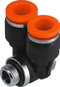Тройник цанговый KIPVALVE KSYLV-G1/4-10 [M01]