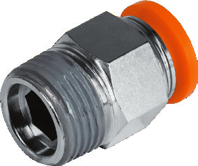 Штуцер цанговый KIPVALVE KS-1/8-6 [M01]