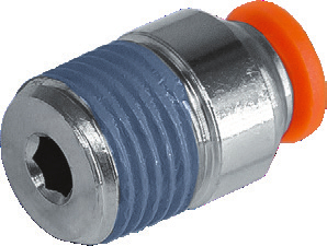 Штуцер цанговый KIPVALVE KSM-1/8-6-I [M01]