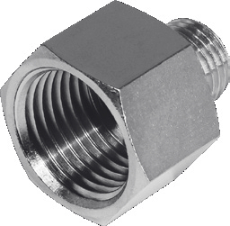 Переходник резьбовой KIPVALVE TS-FM-1/4-1/8 [M01]