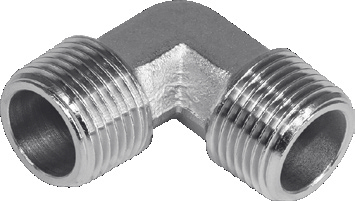 Фитинг угловой резьбовой KIPVALVE TSL-M-1/2 [M01]
