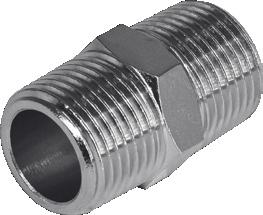 Ниппель резьбовой KIPVALVE TS-M-1/4 [M01]