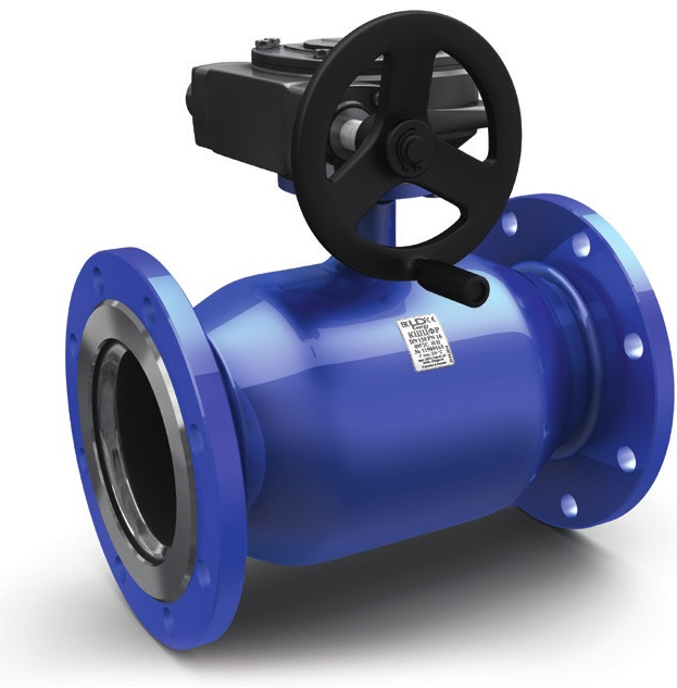 Кран шаровой стандартнопроходной фланцевый LD КШЦФР Energy Ру40 Ду40 ...