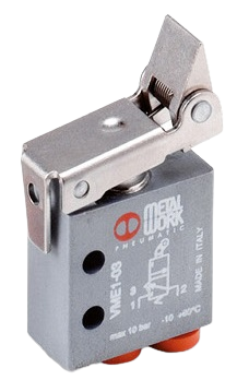 Распределитель с механическим управлением Metalwork VME1-03 NC Ø 4 W3501000300