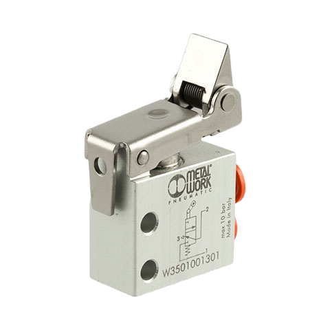 Распределитель с механическим управлением Metalwork VME2-03 NC Ø 4 W3501001301