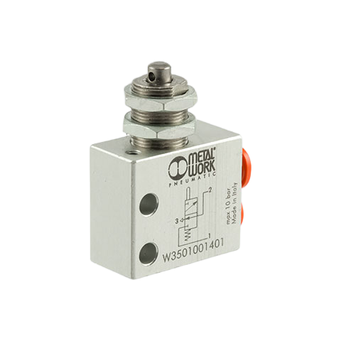 Распределитель с ручным управлением Metalwork VME2-04 NC Ø 4 W3501001401