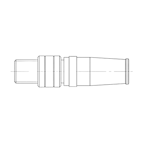 Разъём M8x1 Metalwork  02282R5000
