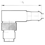 Разъём M12x1 Metalwork  0240009022