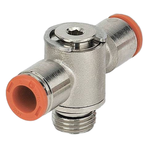 Тройник цанговый Metalwork RL16 6 M7 2L15021