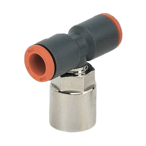 Тройник цанговый Metalwork RL35F 6 M5 2L35F06