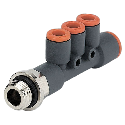 Коллектор цанговый Metalwork RL45 8X1-6X3+AD.3/8 2L45009