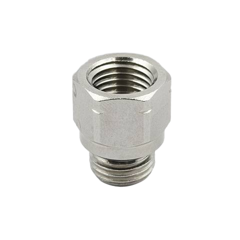 Переходник прямой резьбовой NPT1/4-G1/4 Metalwork AU5/G G1/4 M-1/4 NPT F 2105103U