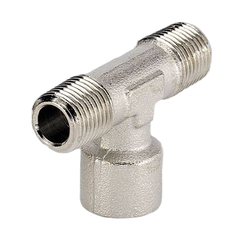 Тройник T-образный с нар.-внутр. резьбой осевой G1/8-R1/8 Metalwork A17 1/8 2117002