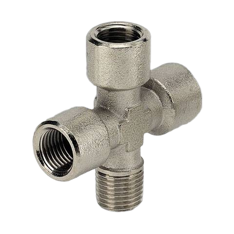 Крестовина X-образная с нар./внутр. резьбой G1/8-R1/8 Metalwork A20 1/8 - 1/8 2120001