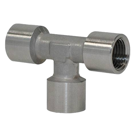 Тройник T-образный с внутр. резьбой G1/4, нержавеющий Metalwork XA11 1/4 2111002X