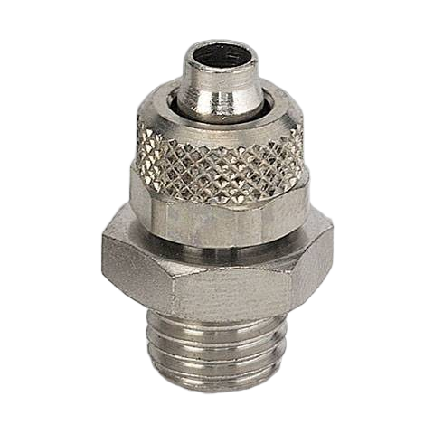 Штуцер прямой с нар. резьбой с накидной гайкой M5-5/3 мм Metalwork C1/C 5/3 M5 2356001