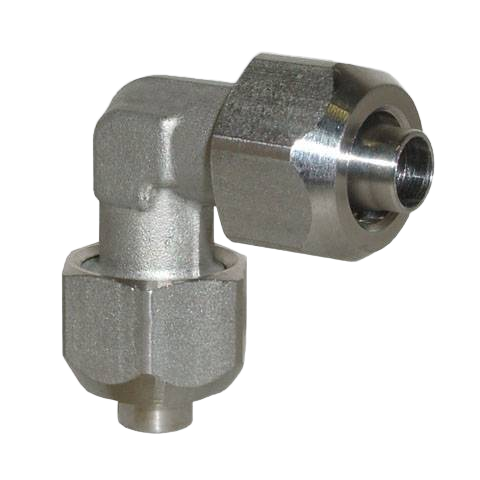 Соединитель угловой с накидной гайкой 6/4 мм, нержавеющий Metalwork XC6 Ø6/4 2306001X