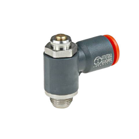 Дроссель с обратным клапаном, G1/2-12 мм, для распределителя Metalwork MRF O T V 12 1/2 9011125V