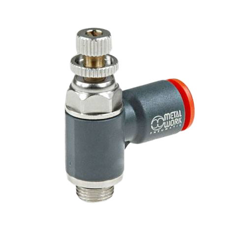 Дроссель с обратным клапаном, G1/4-12 мм, для распределителя Metalwork MRF H T V 12 1/4 9025114V
