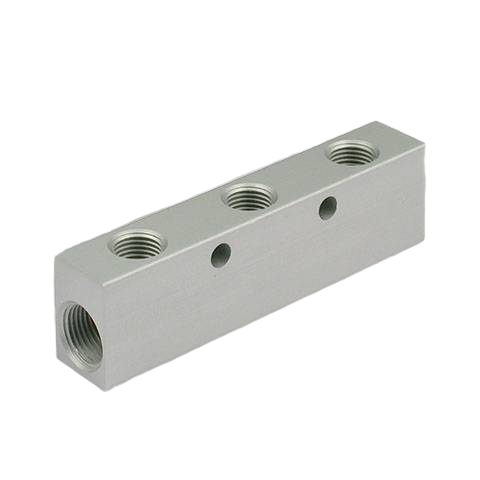 Резьбовой коллектор, G1/4-G1/8, 2+4 выхода Metalwork  W0502111007