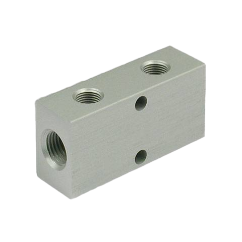 Резьбовой коллектор, G3/8-G1/4, 2+4 выхода Metalwork  W0503121014