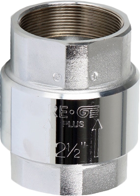Клапан обратный пружинный резьбовой латунный Genebre 3122-09 Ру18 Ду50 (PN18 DN50 )