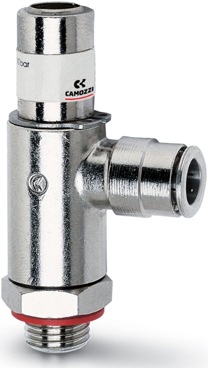 Дроссель с обратным клапаном Camozzi GSVU 805-1/4-8