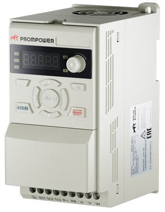 Преобразователь частоты Prompower PD101-AB015 (1,5 кВт 7А 1ф 220 В)