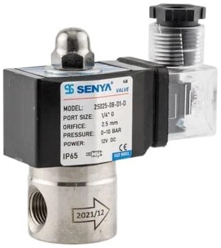 Электромагнитный клапан SENYA 2SK-025-08V-A5-D