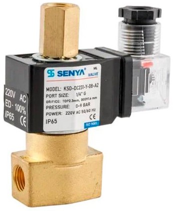 Электромагнитный клапан SENYA KSD-DC231-Y-016-10V-D3
