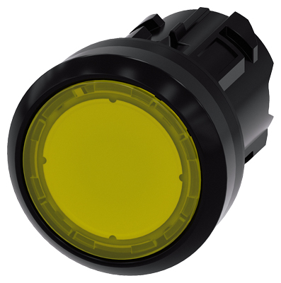 Актуатор кнопки с возможностью подсветки Siemens 3SU1001-0AD30-0AA0