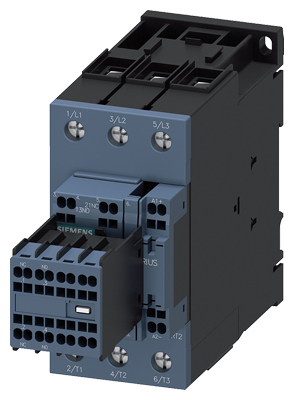 Контактор для применения в ЖД отрасли Siemens 3RT2037-3XF44-0LA2