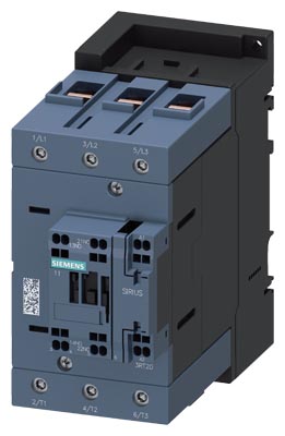 Контактор для применения в ЖД отрасли Siemens 3RT2045-3XF40-0LA2
