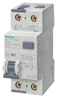 Дифференциальный автомат Siemens 5SU1354-4KK16