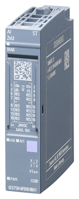 Модуль аналогового ввода SIMATIC ET 200SP Siemens 6ES71346FB000BA1