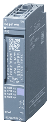 Модуль аналогового ввода SIMATIC ET 200SP Siemens 6ES71346GF000AA1
