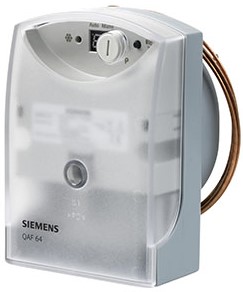 Датчик защиты от замораживания, аналоговый и 2-точечный Siemens QAF64.6-J S55700-P156