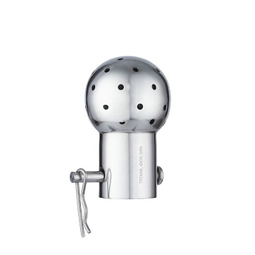 Моющая головка TITAN LOCK 360 град. под шплинт, DN40, D шара 65 мм, нерж. 304, TL65/40WHСP