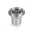Резьбовой штуцер под рукав TITAN LOCK DIN 11851 DN15 нерж. 316 TL15THRSS-M