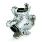 Тройник соединительный GERMES (AIR KING) сталь TLGYCPL TITAN LOCK