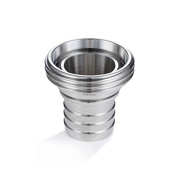 Резьбовой штуцер под рукав TITAN LOCK DIN 11851 DN65 нерж. 316 TL65THRSS