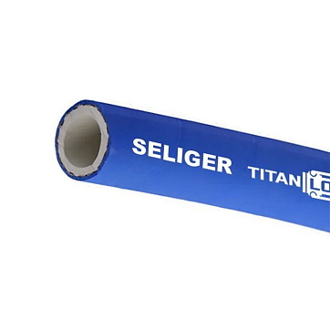 Пищевой напорный рукав «SELIGER», вн. диам. 13мм, -40C, 10bar, EPDM, TL013SL TITAN LOCK