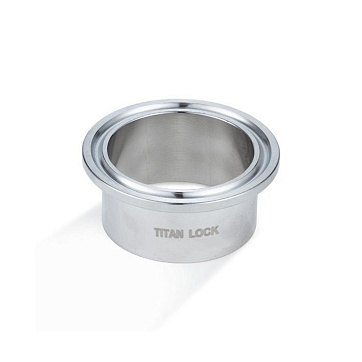 Штуцер CLAMP под приварку DN10 нерж. 316 DIN TL10CLW TITAN LOCK