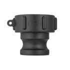 Переходник на Еврокуб камлок тип A S60x1 1/2 полипроп. TLECS60x1.1/2AC TITAN LOCK