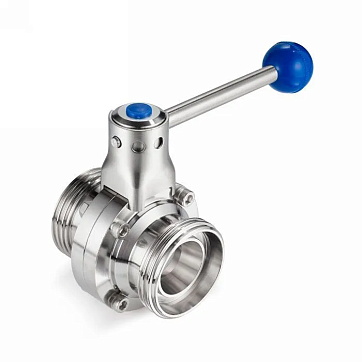 Кран шаровый нержавеющий TITAN LOCK (AISI304) DN100, типа резьба-резьба, DIN TLHBV100THS