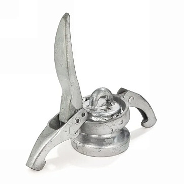 Заглушка с замком для ниппеля Perrot 6 сталь TL600PRT-KKV TITAN LOCK