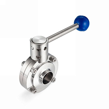Затвор дисковый нержавеющий TITAN LOCK (AISI316) DN40, типа сварка-сварка TLSD040WDSS