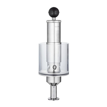 Шпунт-аппарат прямой TITAN LOCK до 2,2 бар, под Clamp DN32 нерж. 304 TL32TGMS-CL